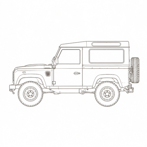Shape the exterior — paint, grille, lamps, wheels and stance